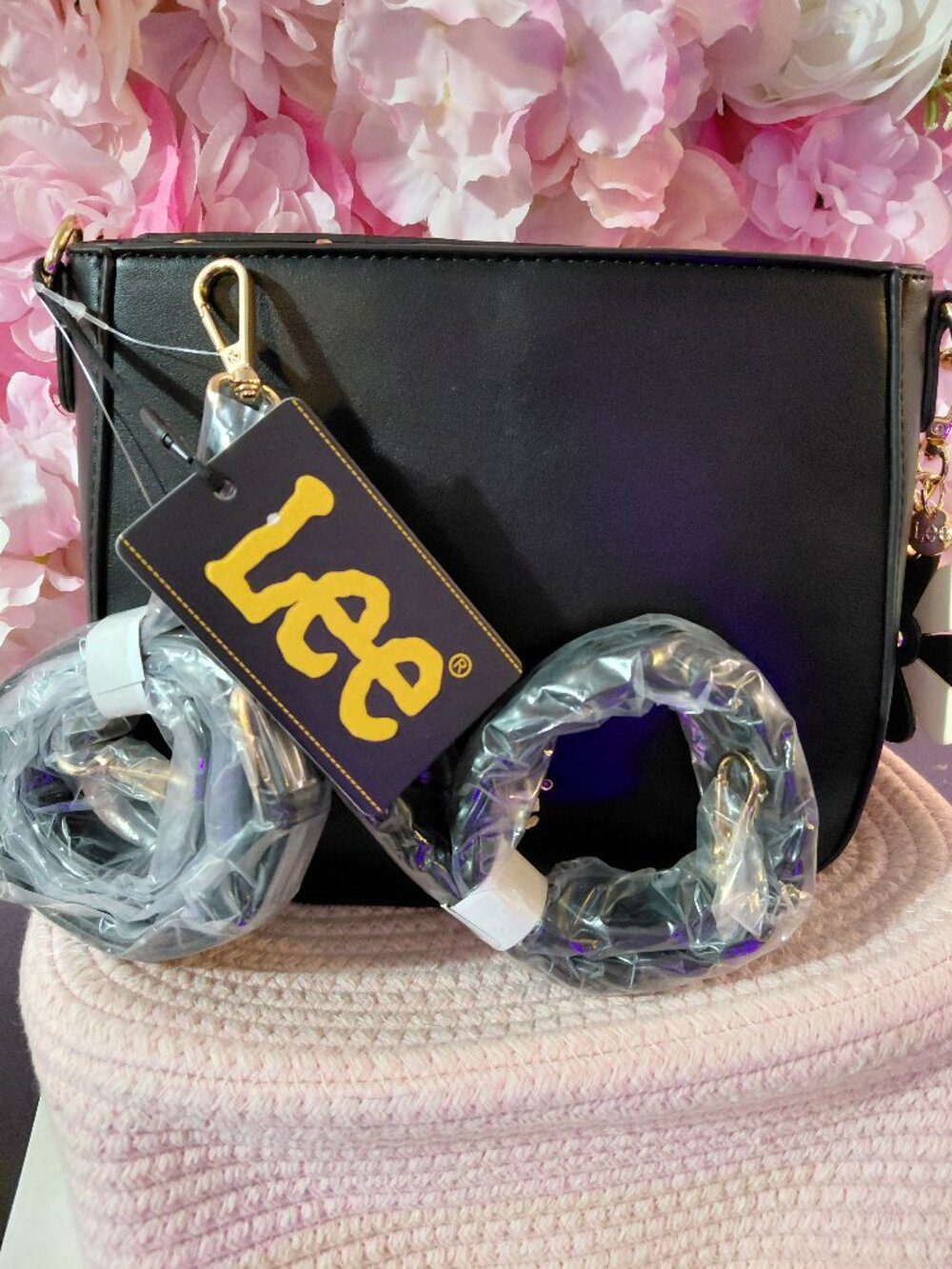 Lee Crossbody Satchel with Top Handle, Detachable Strap